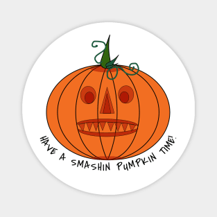 Pumpkin Smash Magnet